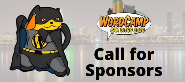 Call for Sponsors San Diego 2020! May 2 & 3, 2020